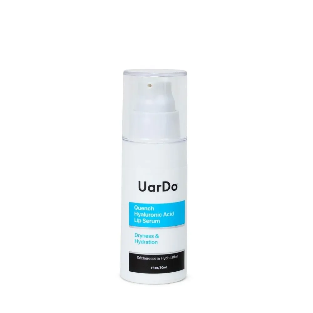 Uardo Quench Hyaluronic Acid Lip Serum 1 Fl Oz / 30 ml Moisturizes Lips